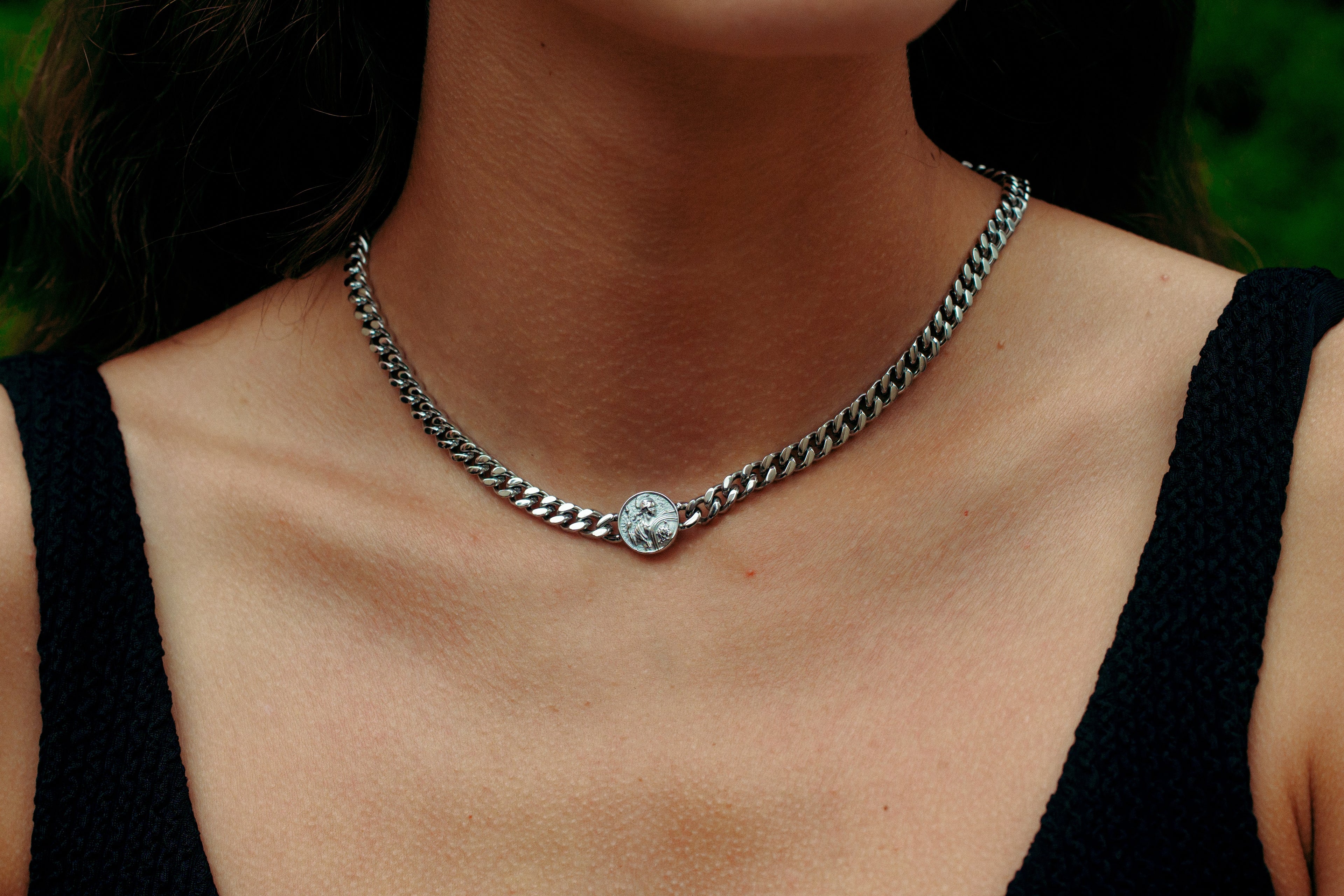 ATHENA NECKLACE - SILVER