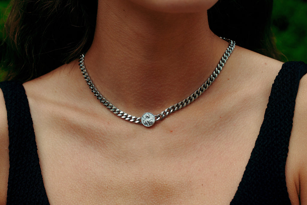 ATHENA NECKLACE - SILVER
