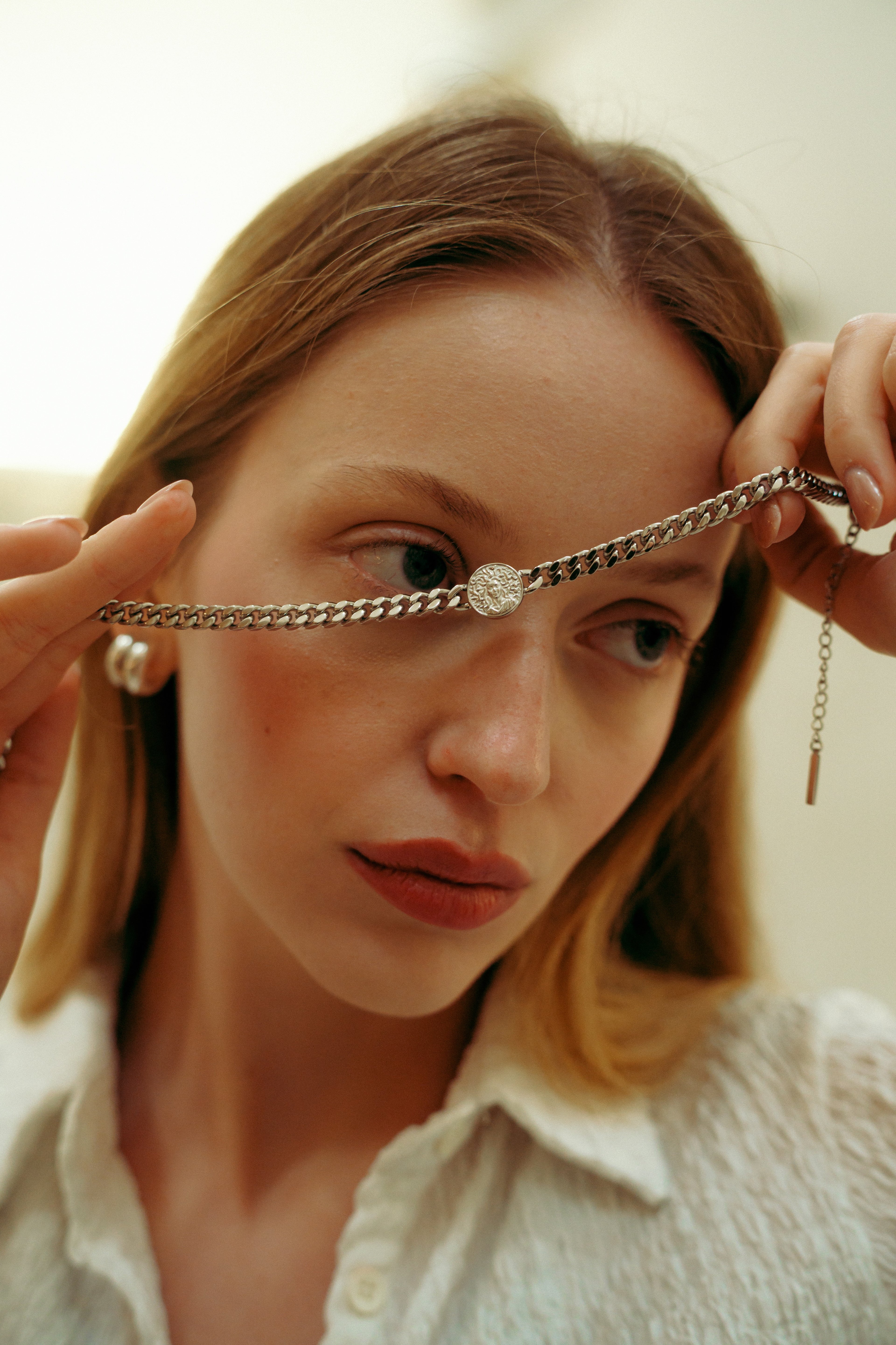 MEDUSA NECKLACE - SILVER