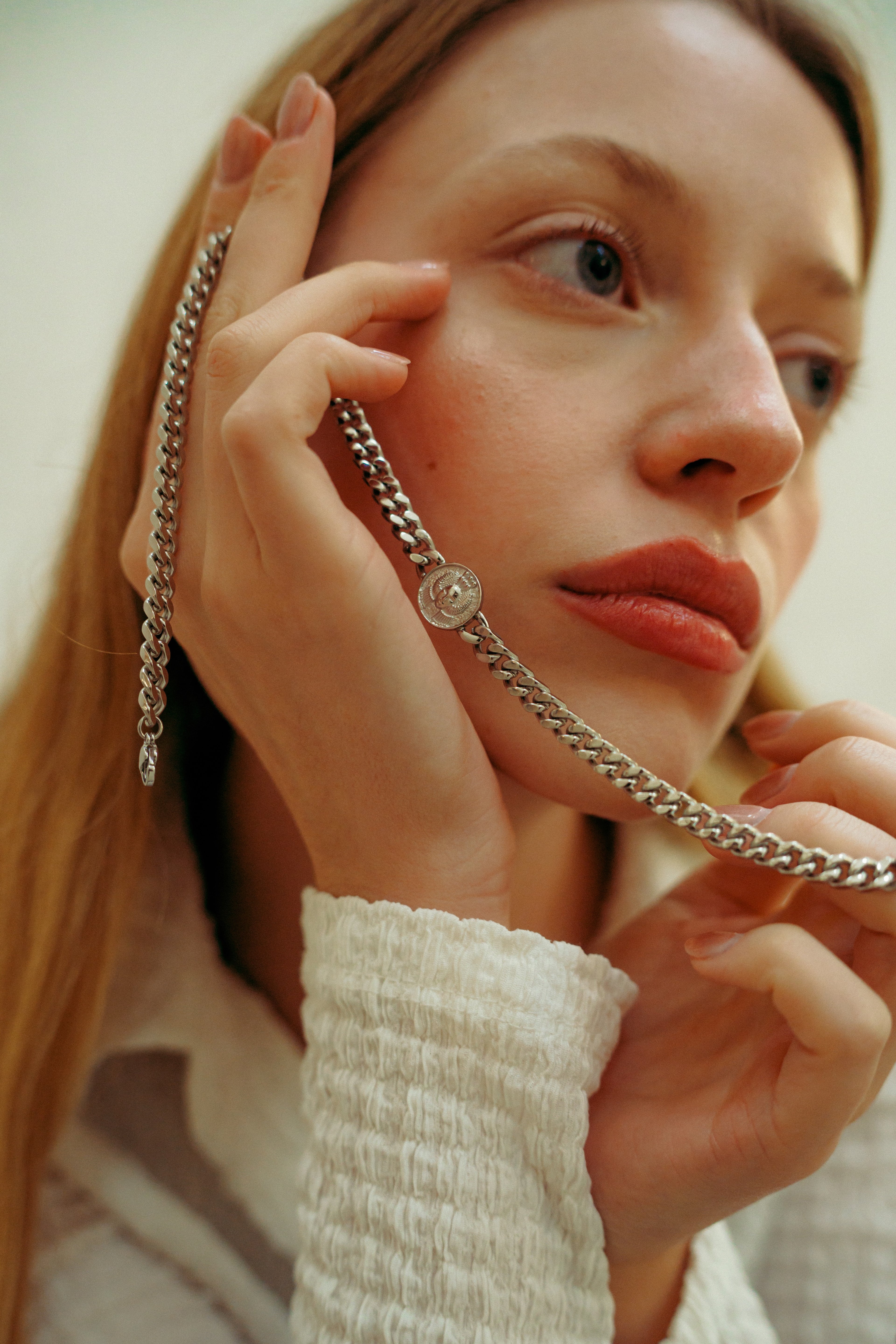 CLEOPATRA NECKLACE - SILVER