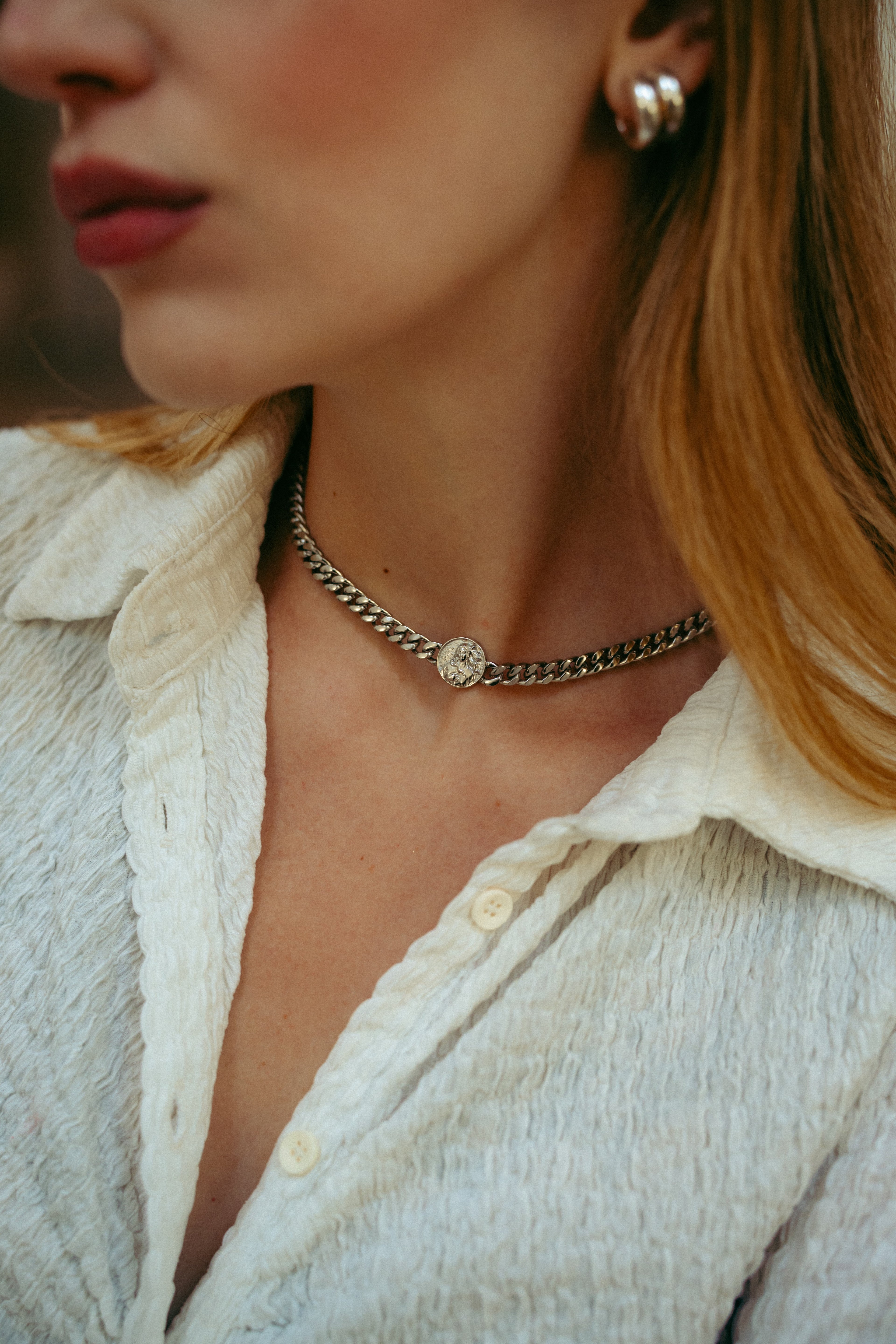 APHRODITE NECKLACE - SILVER