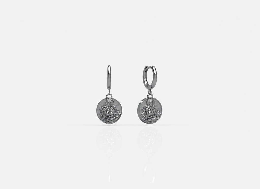 PERSEPHONE EARRINGS - SILVER - Back in Stock