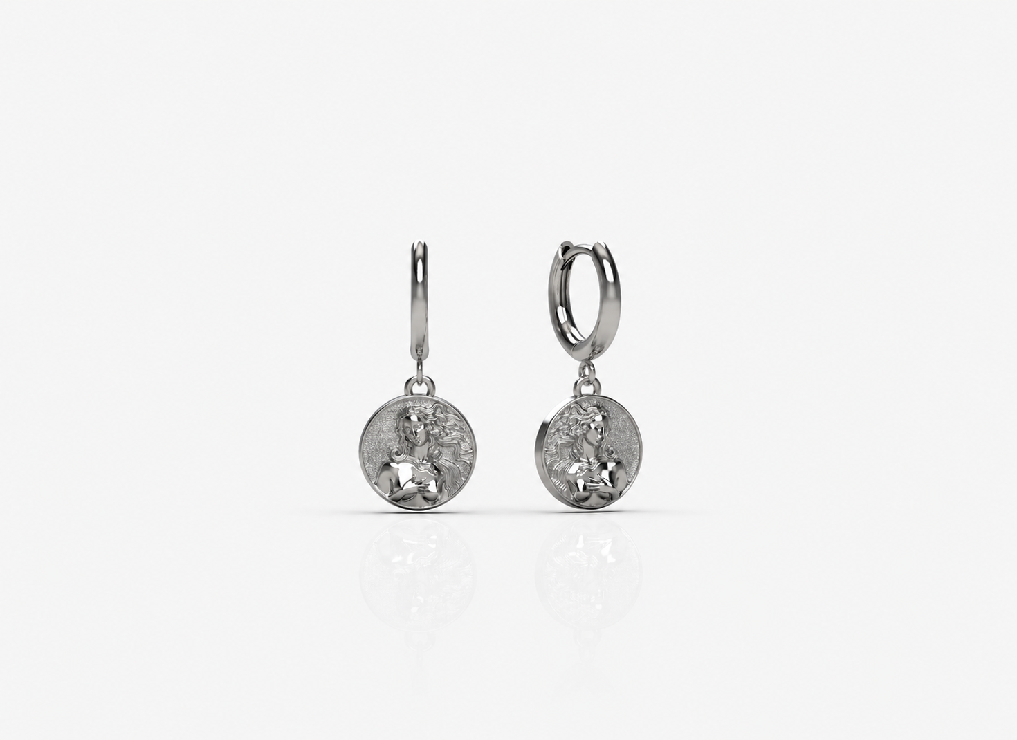 APHRODITE EARRINGS - SILVER - Back in Stock