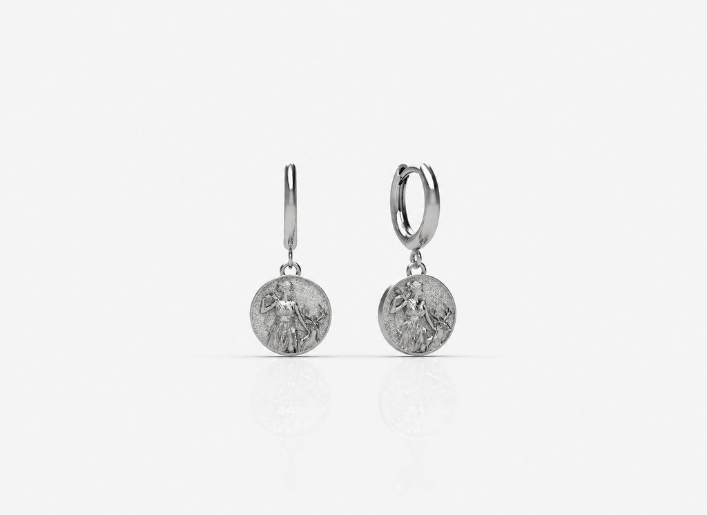 ARTEMIS EARRINGS - SILVER - Back in Stock