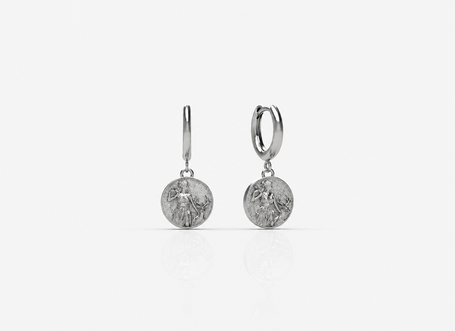 ARTEMIS EARRINGS - SILVER - Back in Stock