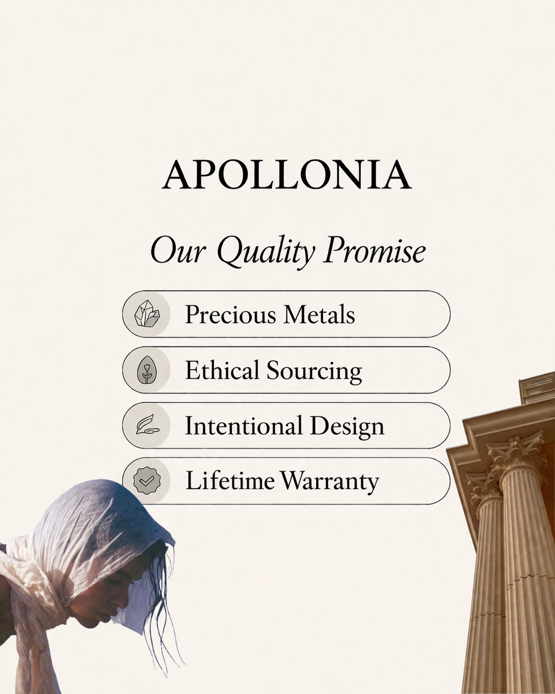 ATHENA NECKLACE - SILVER