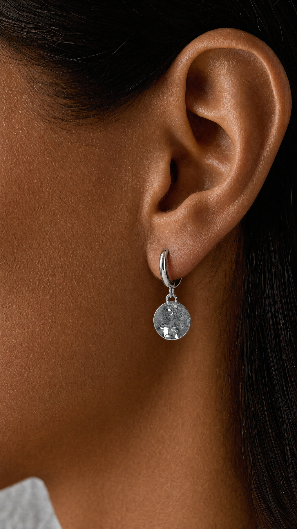 APHRODITE EARRINGS - SILVER - Back in Stock